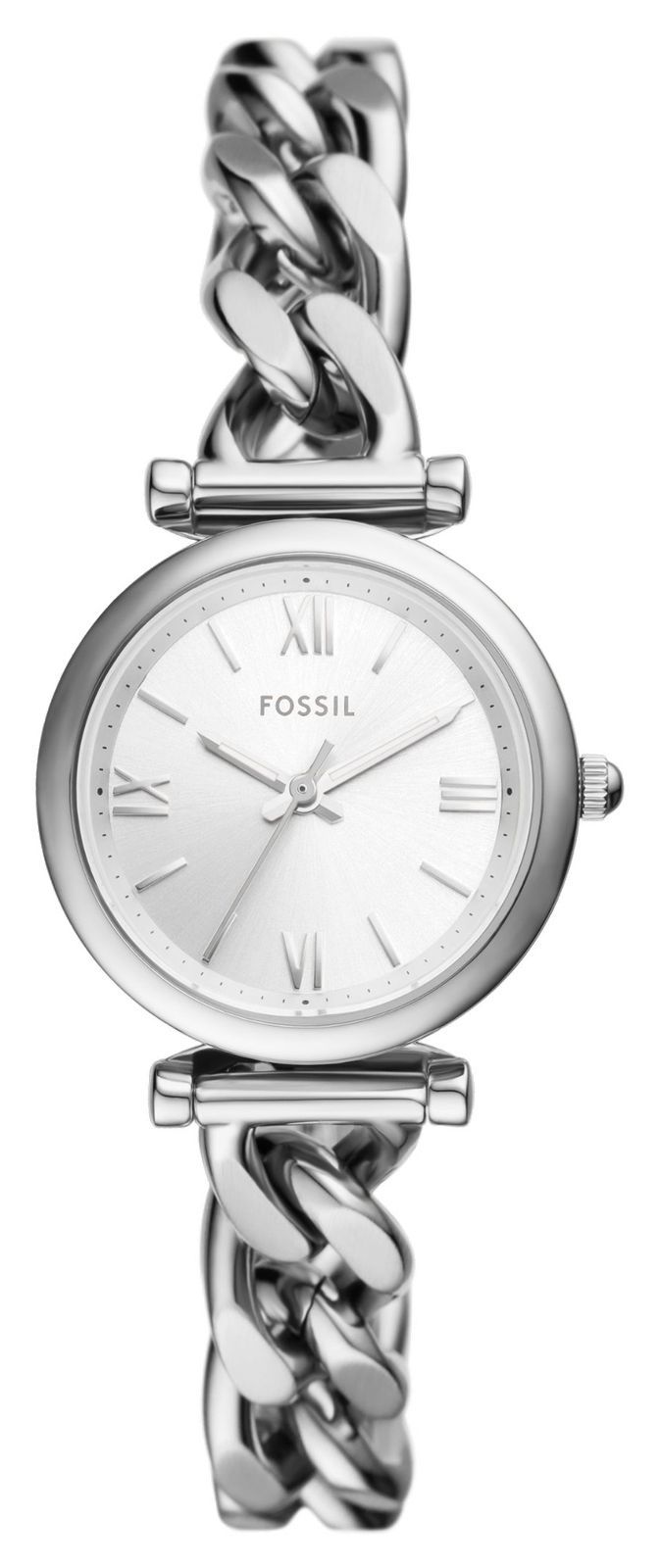 ES5331 Women's Carlie (28mm) Dial / Stainless Watch - Fossil - Modalova