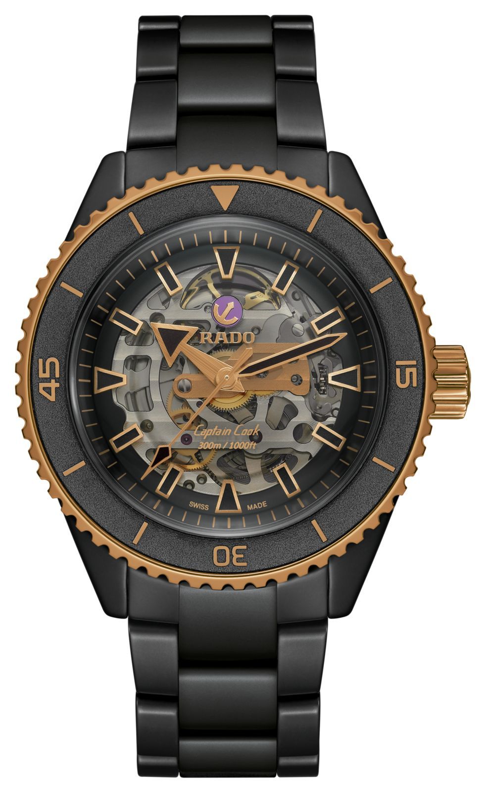 R32192152 Captain Cook High-Tech Ceramic (43mm Watch - RADO - Modalova