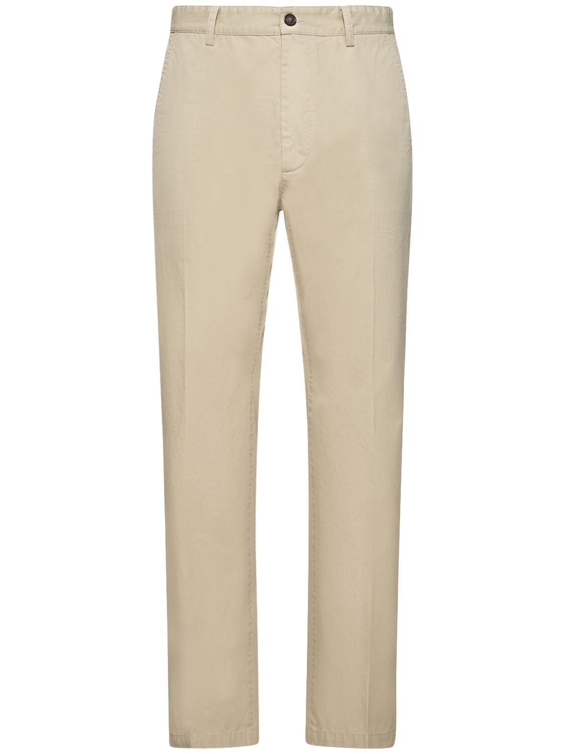 Pantaloni In Twill Di Cotone Con Logo - DSQUARED2 - Modalova