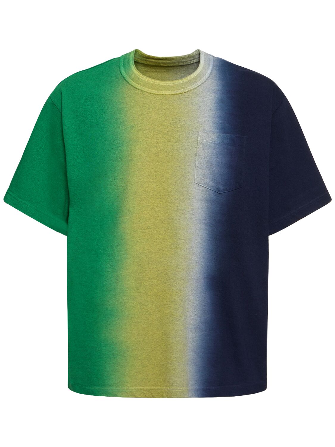 T-shirt In Jersey Di Cotone Tie Dye - SACAI - Modalova