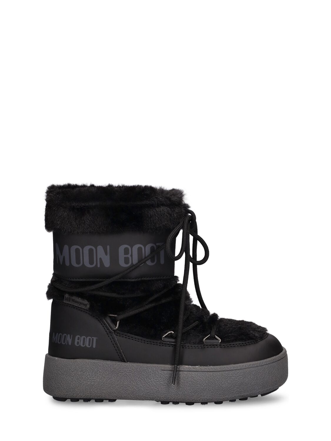 Faux Fur Ankle Snow Boots - MOON BOOT - Modalova