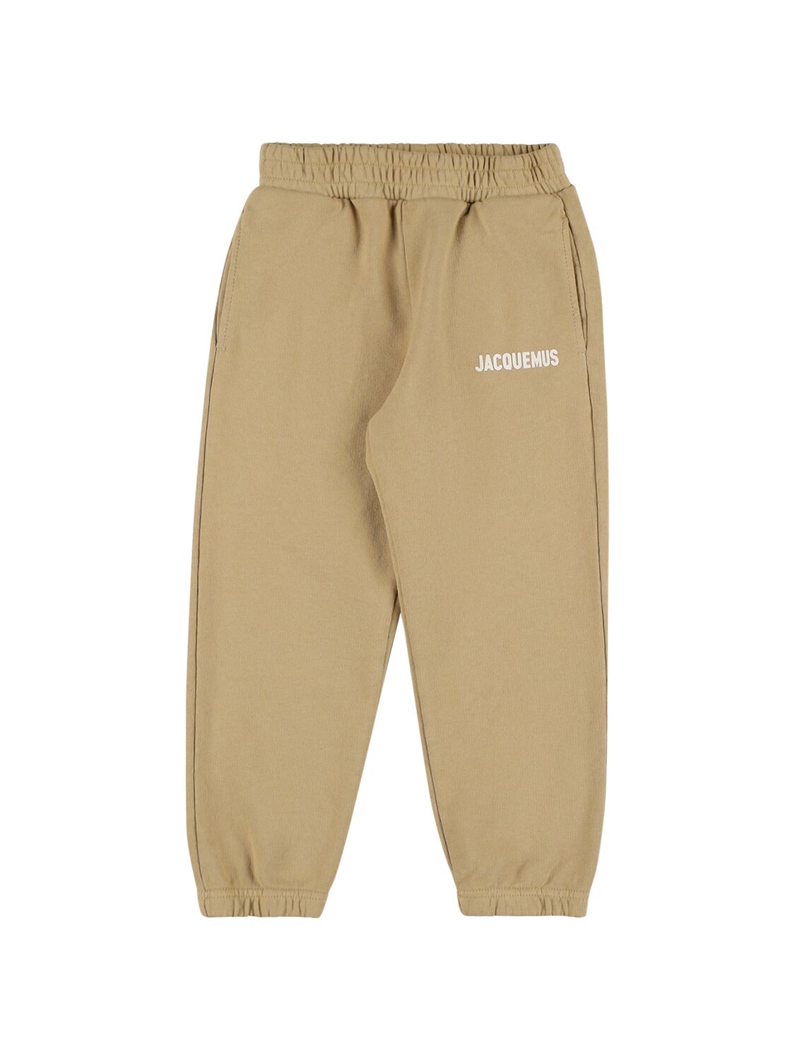 Pantaloni In Felpa Di Cotone Con Logo - JACQUEMUS - Modalova