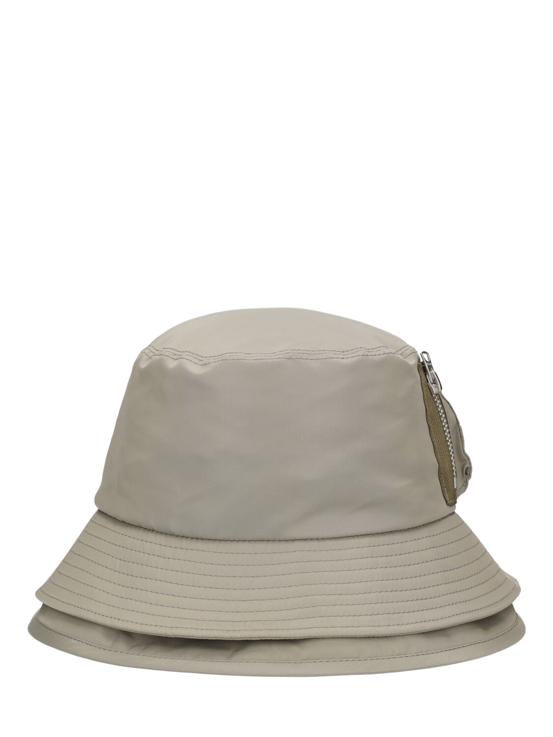 Cappello Bucket In Twill Di Nylon - SACAI - Modalova