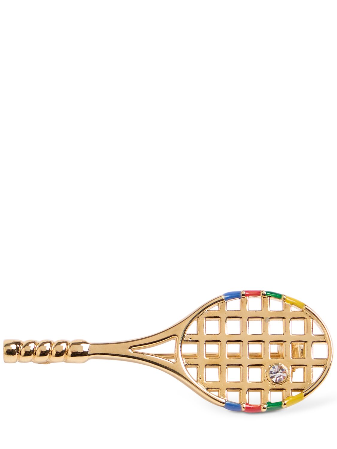 Tennis Racket Brooch - CASABLANCA - Modalova