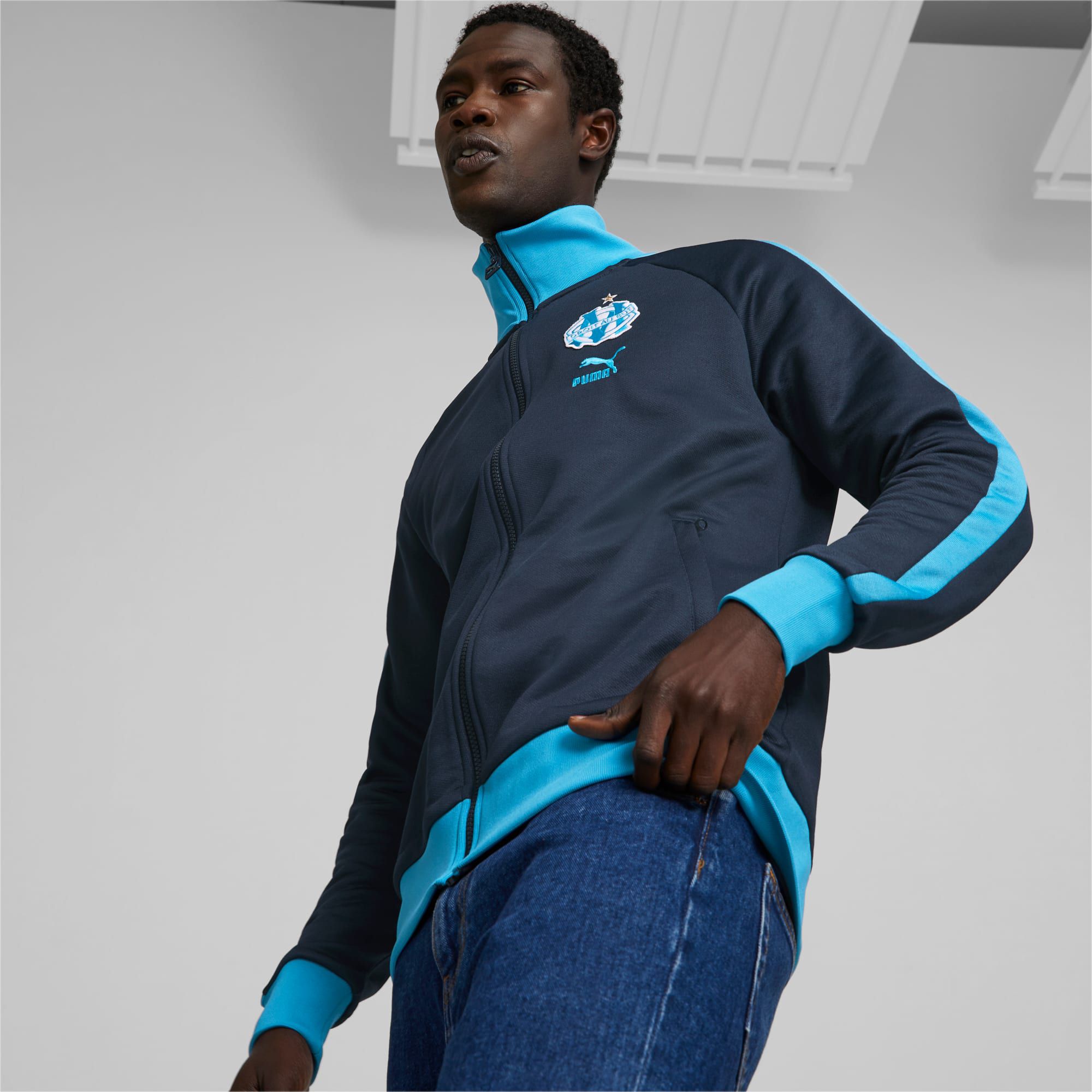 Track jacket Olympique de Marseille ftblHeritage T7 da, //Altro - PUMA - Modalova