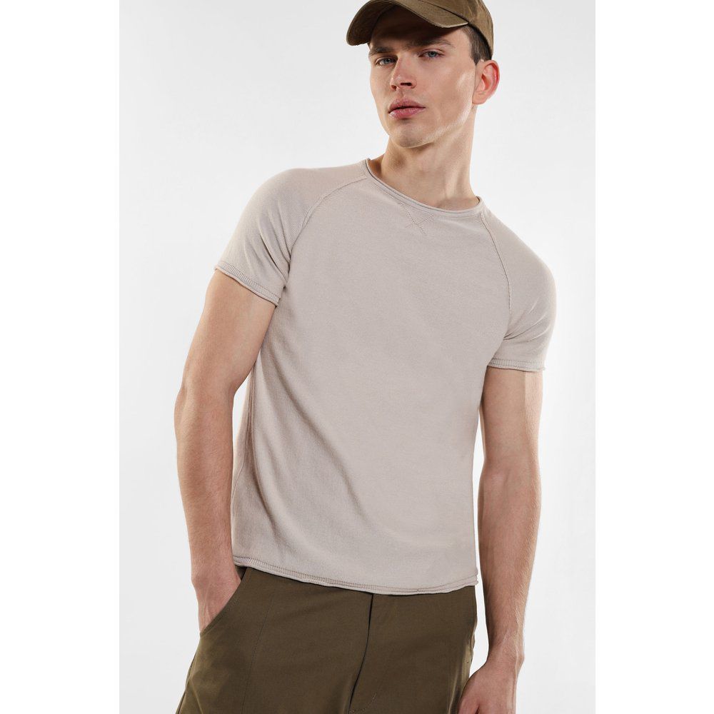 T-shirt in puro cotone con maniche raglan - Imperial - Modalova