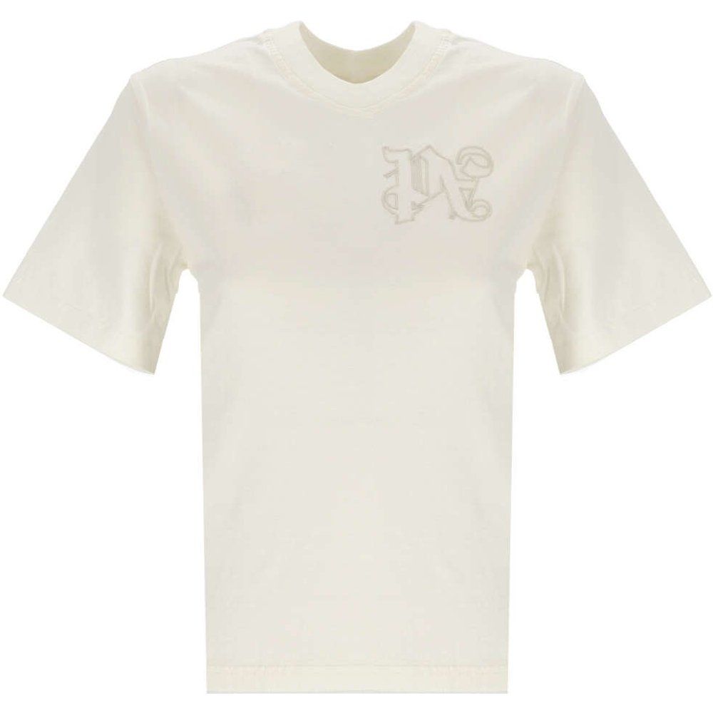 Palm Angels T-shirt e Polo Beige - Palm Angels - Modalova