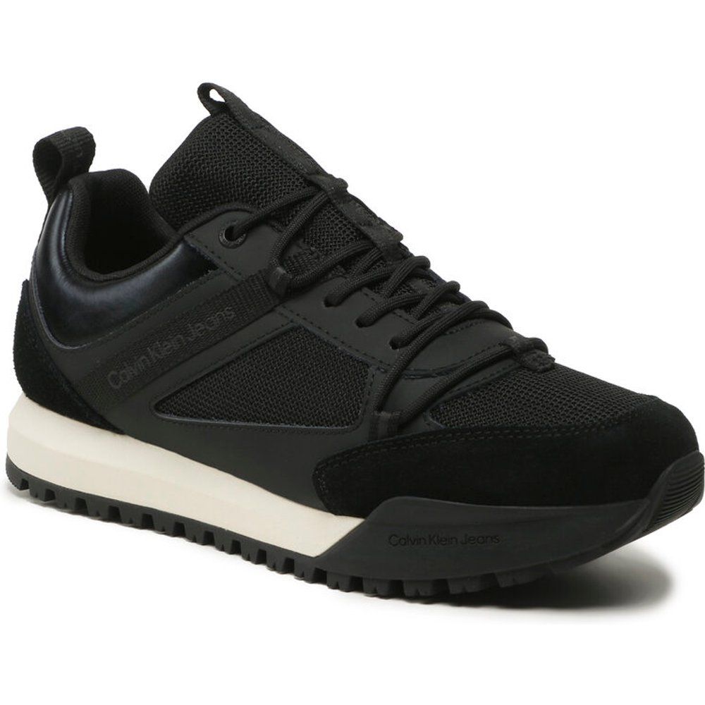 Sneakers - Toothy Runner Low Laceup Mix YM0YM00710 Black/Bright White BEH - Calvin Klein Jeans - Modalova