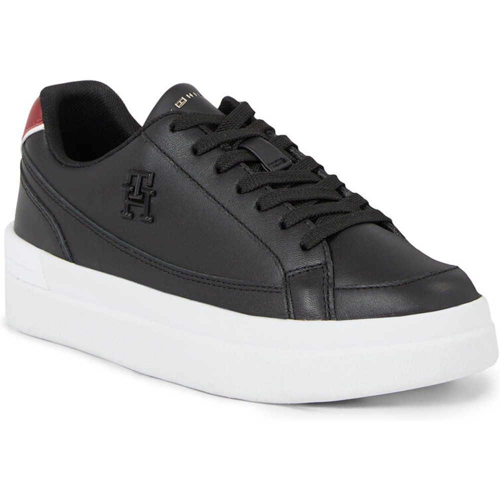 Sneakers - Th Elevated Court Sneaker FW0FW07568 Black BDS - Tommy Hilfiger - Modalova