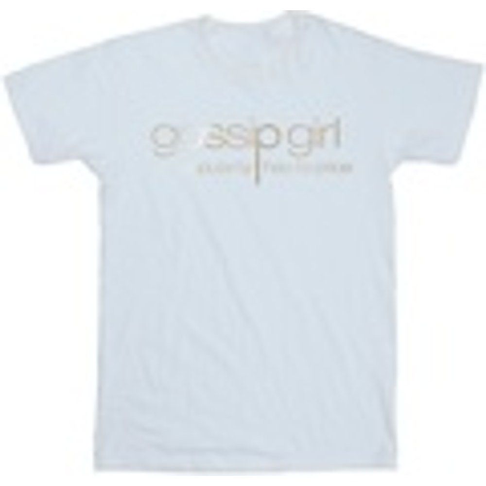 T-shirts a maniche lunghe Gold Logo - Gossip Girl - Modalova