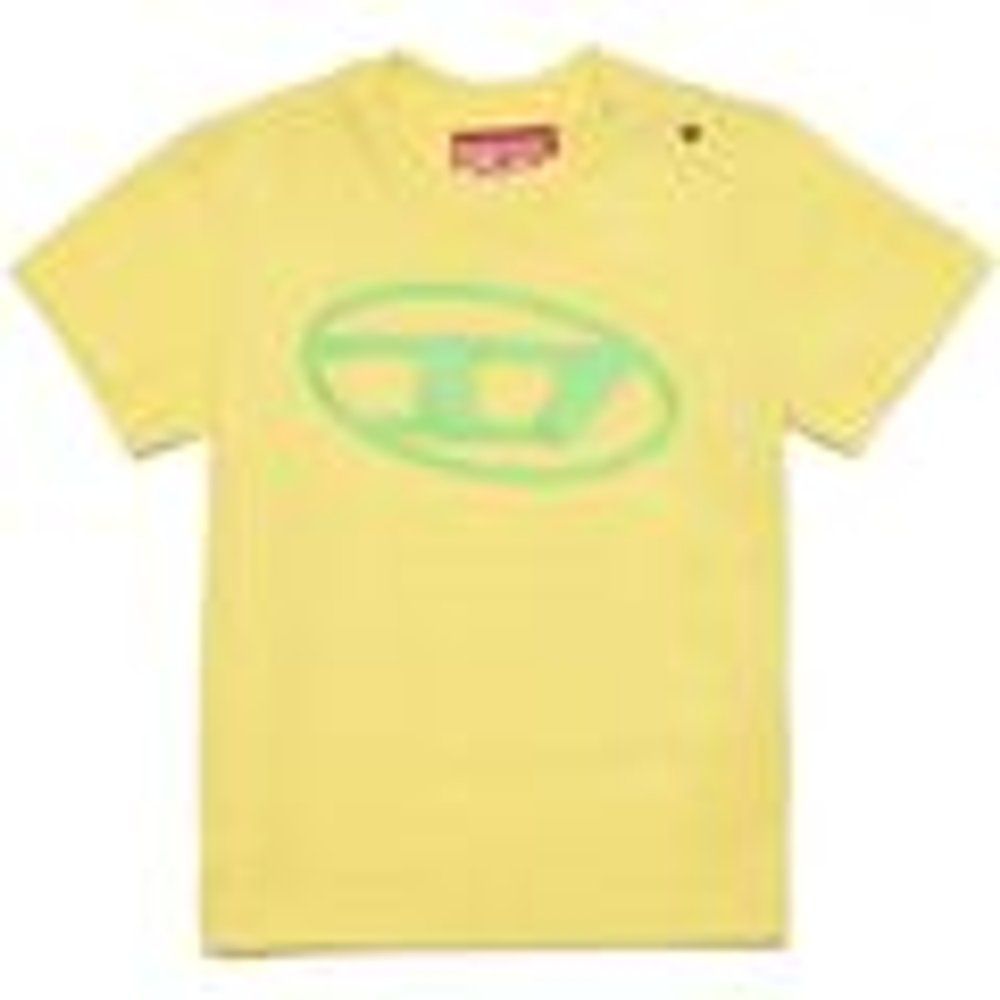 T-shirt T-shirt con logo Oval D K0051900YI9 - Diesel - Modalova