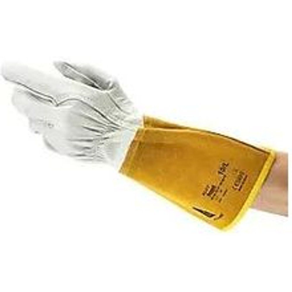 ActivArmr Welding Mehrweg Schweißerhandschuhe Leder Größe 10 Weiß 6 Paar - Ansell - Modalova