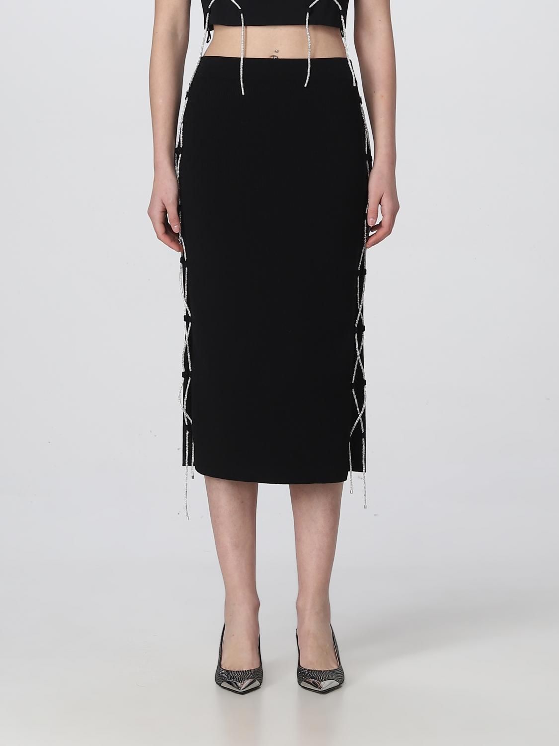 Skirt Woman color Black - Giuseppe Di Morabito - Modalova
