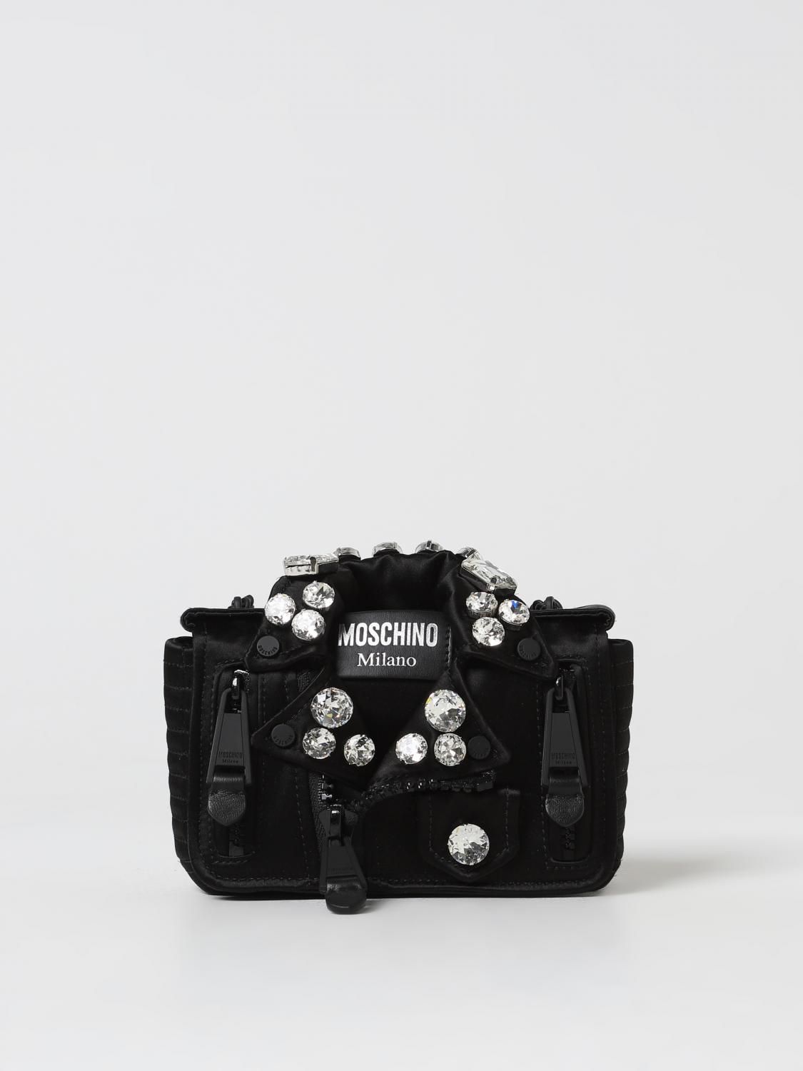 Mini Bag Woman color Silver - Moschino Couture - Modalova