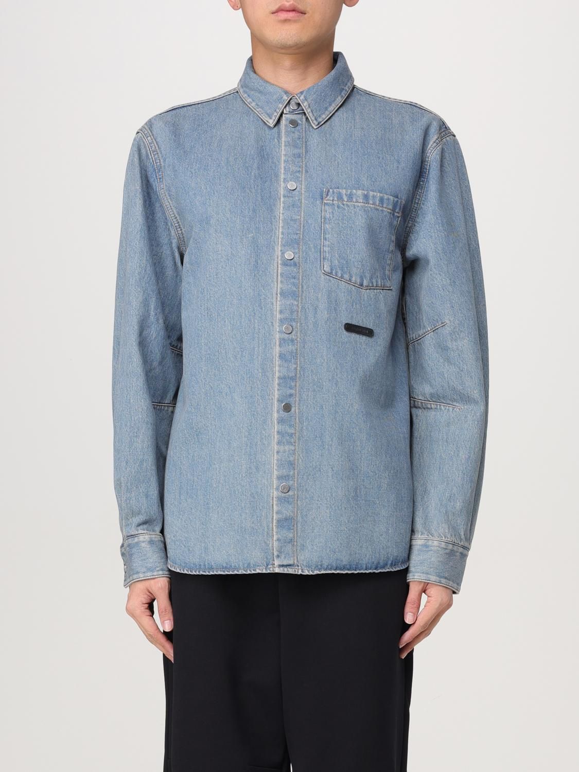 Shirt HELMUT LANG Men color Denim - Helmut Lang - Modalova