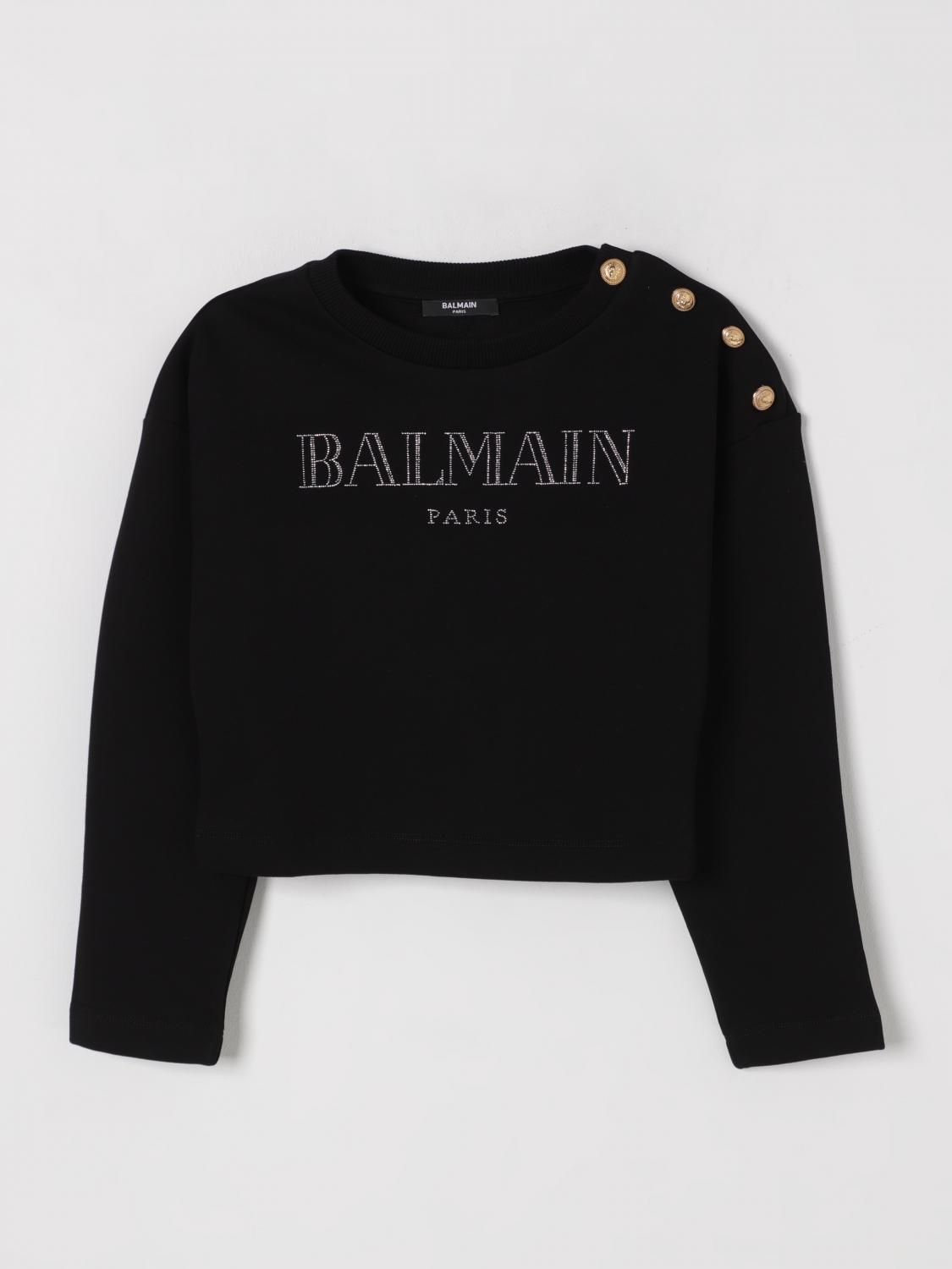 Sweater BALMAIN Kids color Black - Balmain - Modalova