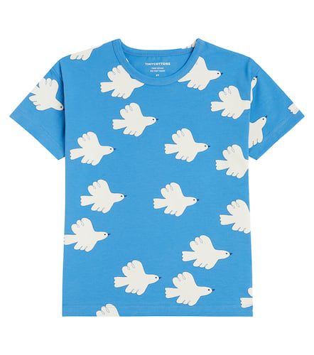 T-shirt Doves in jersey di misto cotone - Tinycottons - Modalova