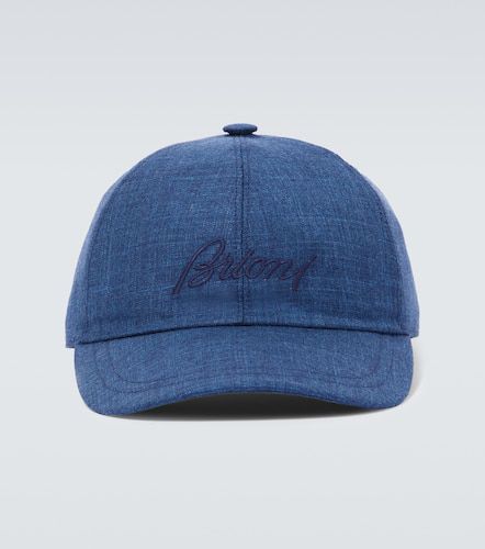 Cappello da baseball in seta, cashmere e lino - Brioni - Modalova
