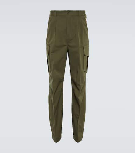 Pantaloni cargo in cotone con canvas GG - Gucci - Modalova