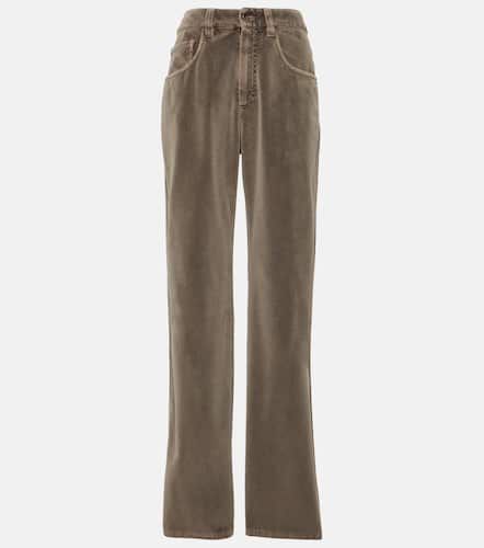 Pantaloni in velluto di cotone - Brunello Cucinelli - Modalova