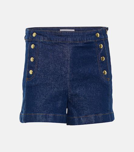 Shorts di jeans Sailor a vita alta - Frame - Modalova