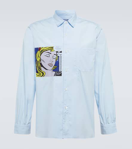 Camicia in popeline di cotone a quadri - Junya Watanabe - Modalova