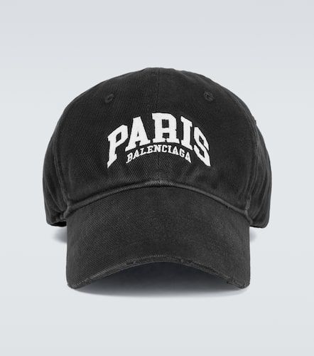 Cappello da baseball Paris in cotone - Balenciaga - Modalova