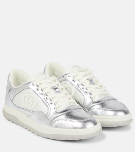Sneakers MAC80 in pelle metallizzata - Gucci - Modalova