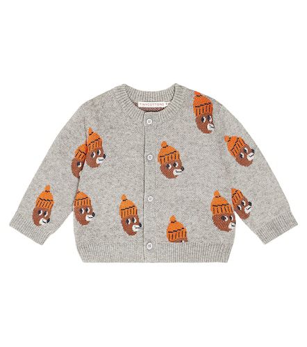 Baby - Cardigan Bears in cotone e lana - Tinycottons - Modalova