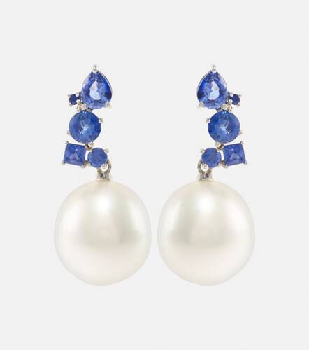 Orecchini Romance in oro bianco 18kt con zaffiri e perle - Bucherer Fine Jewellery - Modalova