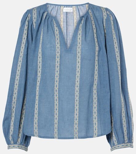 Blusa Raylee in jacquard di misto cotone - Velvet - Modalova