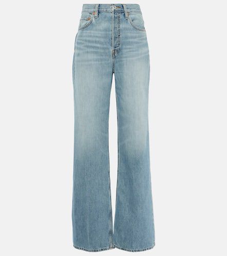 Jeans a gamba larga e vita alta ’70s - Re/Done - Modalova