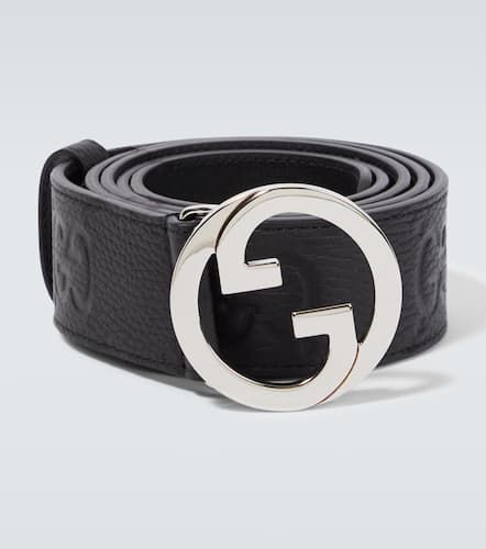Cintura Blondie Interlocking G in pelle - Gucci - Modalova