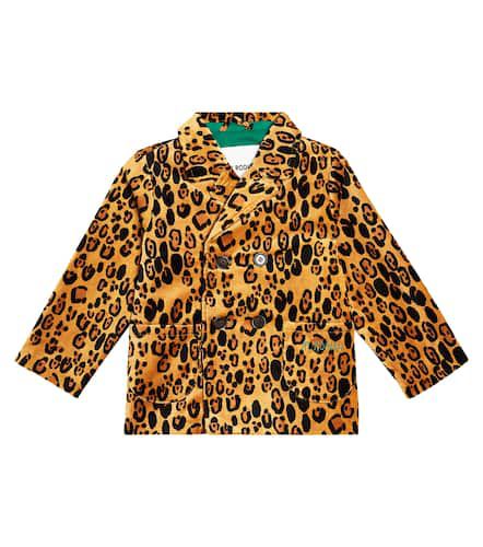 Blazer Leopard in velluto con stampa - Mini Rodini - Modalova