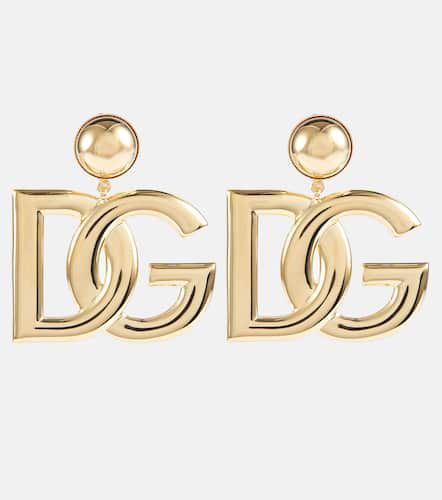 Dolce&Gabbana Orecchini a clip DG - Dolce&Gabbana - Modalova