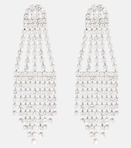 Crystal Fan drop earrings - Oscar de la Renta - Modalova
