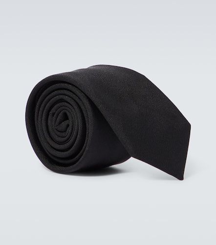 Cravatta in misto lana - Saint Laurent - Modalova