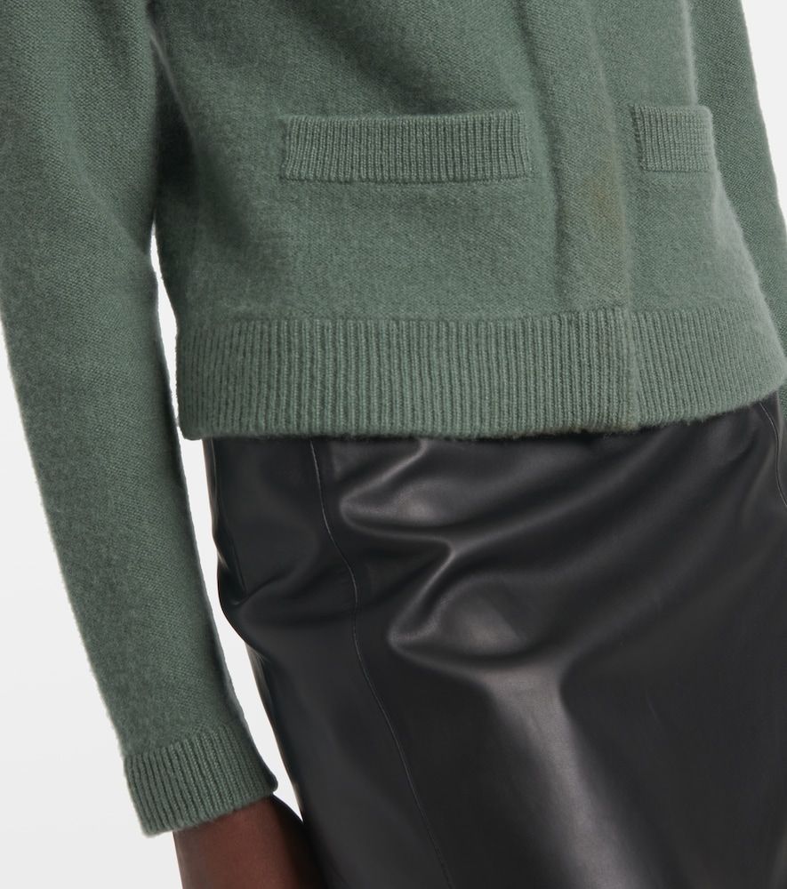Shrunken Boiled knitted jacket - Vince - Modalova