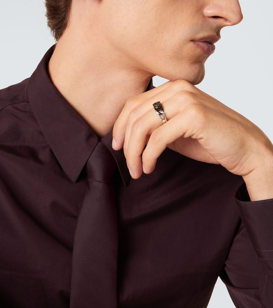 Anello Interlocking G in sterling - Gucci - Modalova