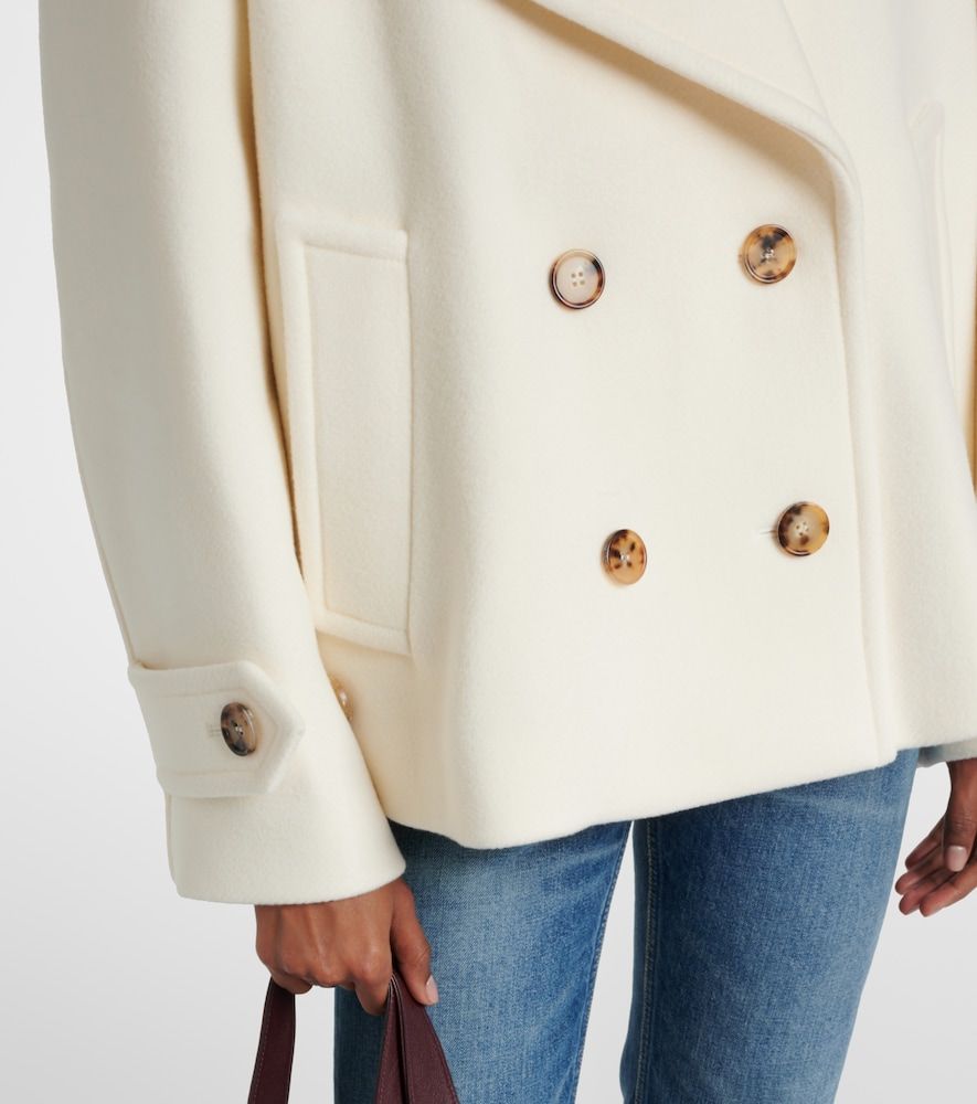 Chloe Oversized wool-blend coat - Chloe - Modalova