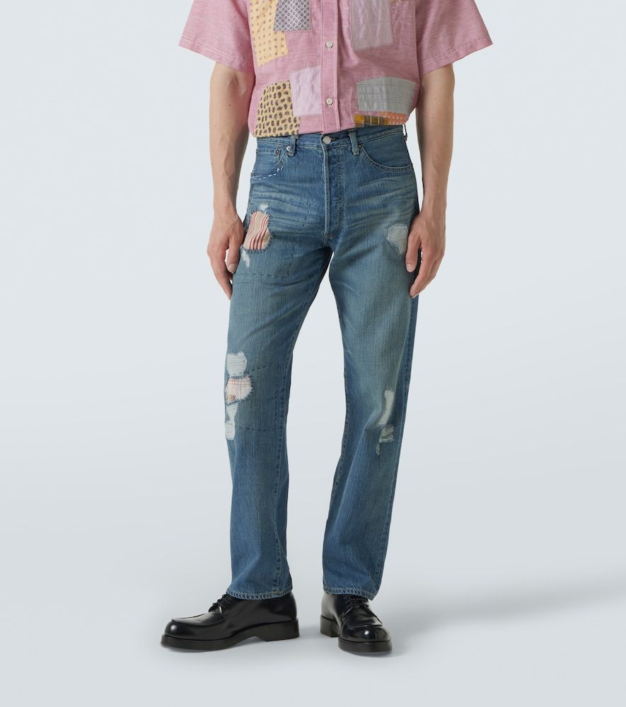 X Levi'sÂ® patchwork straight jeans - Junya Watanabe - Modalova