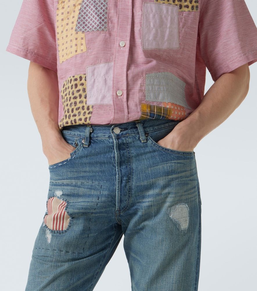 X Levi'sÂ® patchwork straight jeans - Junya Watanabe - Modalova