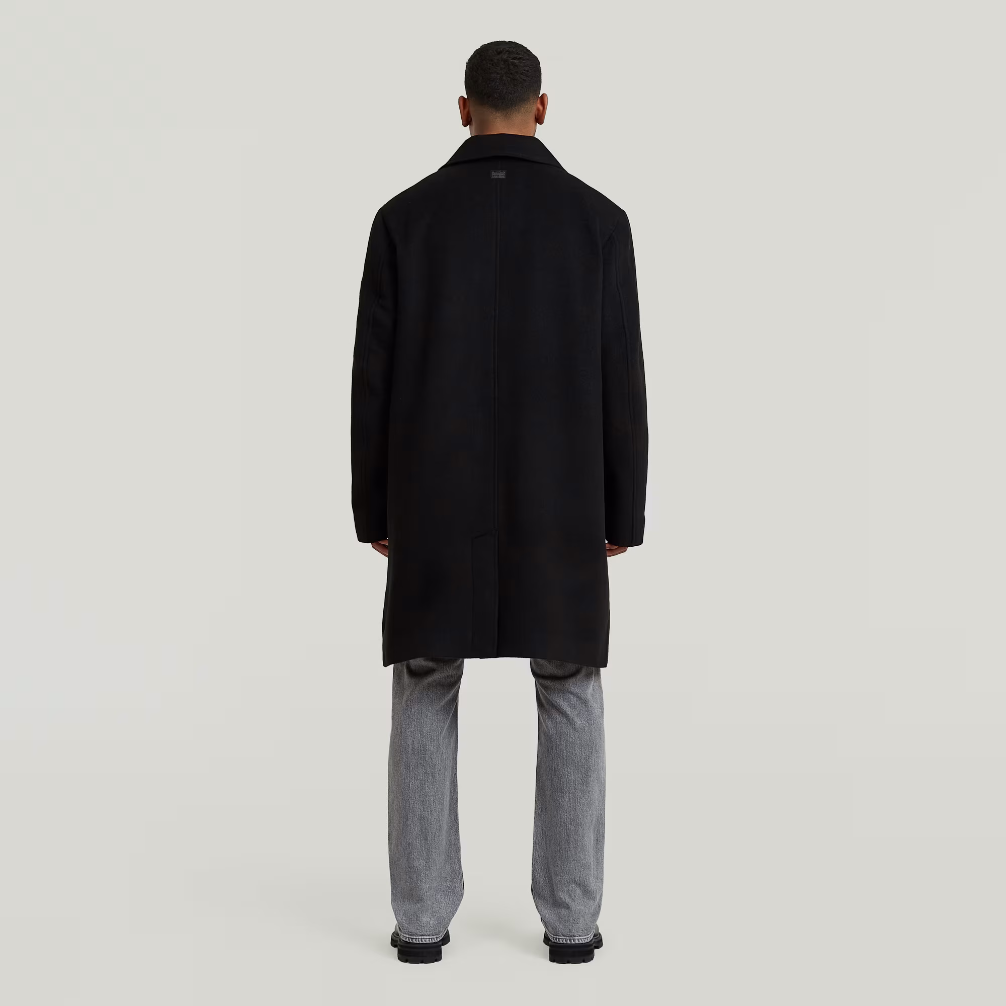 Wool Car Coat - Black - Men - G-Star RAW - Modalova