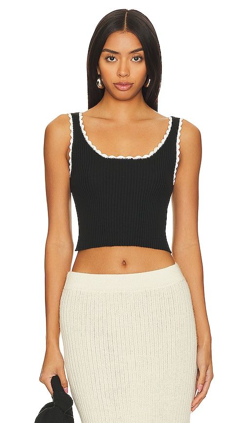 Puquy top en color negro talla M en - Black. Talla M (también en S, XL) - AYNI - Modalova