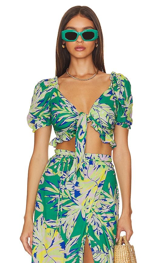 Allie Crop Top in . Size S - Maaji - Modalova