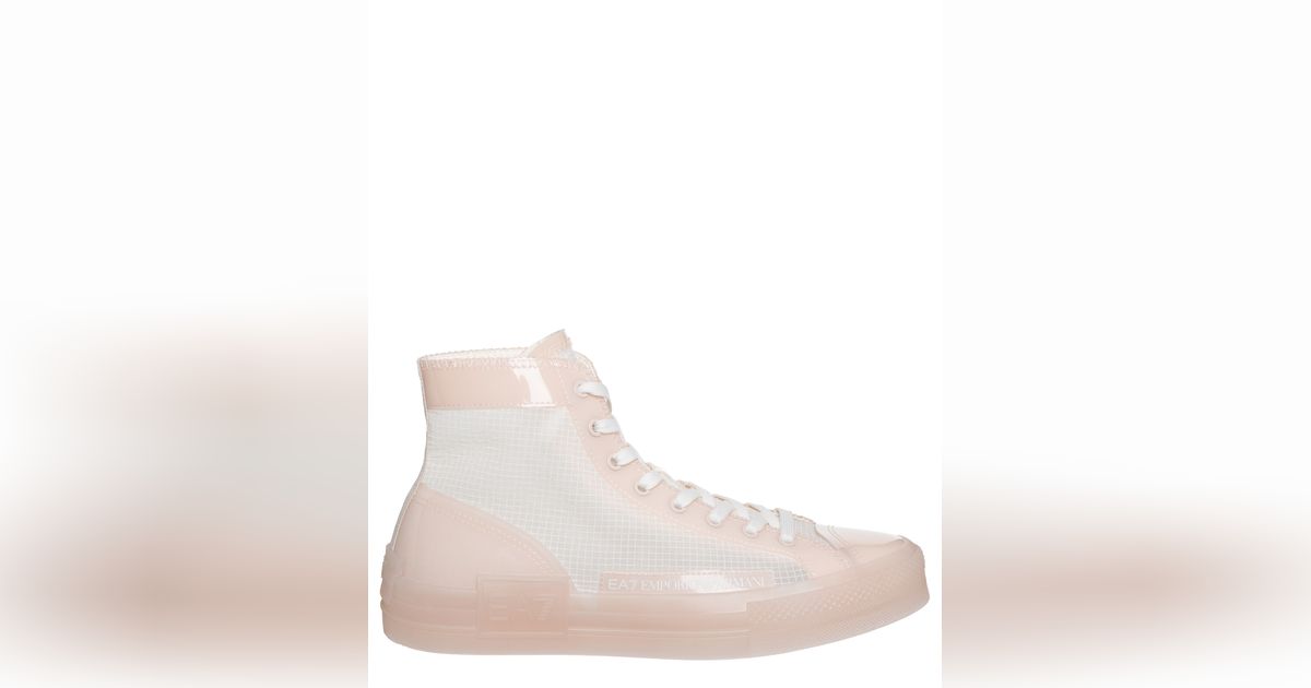 Emporio armani clearance high top sneakers