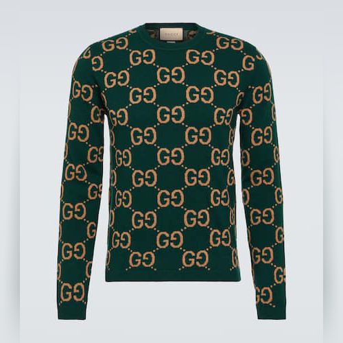 Mens white outlet gucci sweater