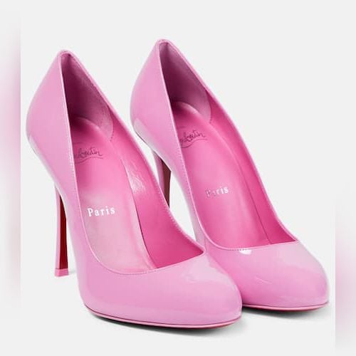 Pink christian 2024 louboutin pumps